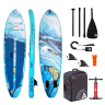 ДОСКА ДЛЯ SUP-СЕРФИНГА 305x81x15 OCEAN COMPACT