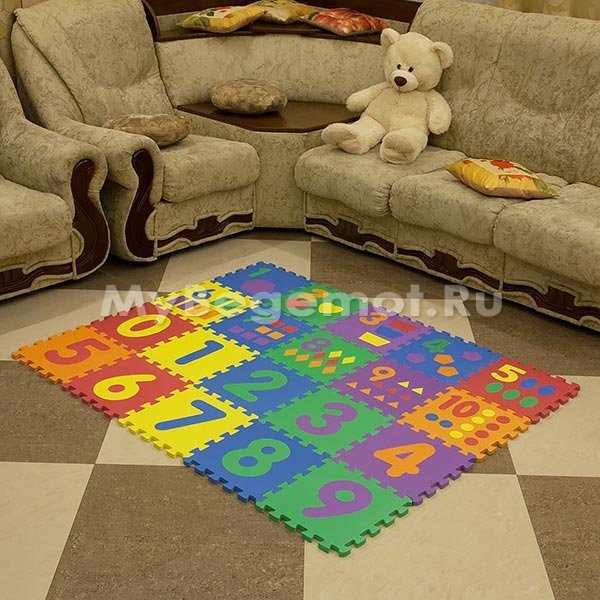 Развивающие коврики-пазлы, набор Funkids™ "Цифры-2"